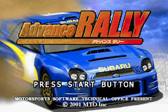 Pantallazo de Advance Rally (Japonés) para Game Boy Advance