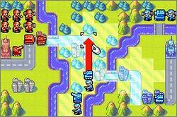 Pantallazo de Advance Wars para Game Boy Advance