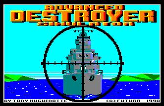 Pantallazo de Advanced Destroyer Simulator para Amstrad CPC