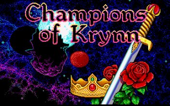 Pantallazo de Advanced Dungeons & Dragons: Champions of Krynn para Amiga