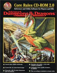 Caratula de Advanced Dungeons & Dragons: Core Rules 2.0 CD-ROM para PC