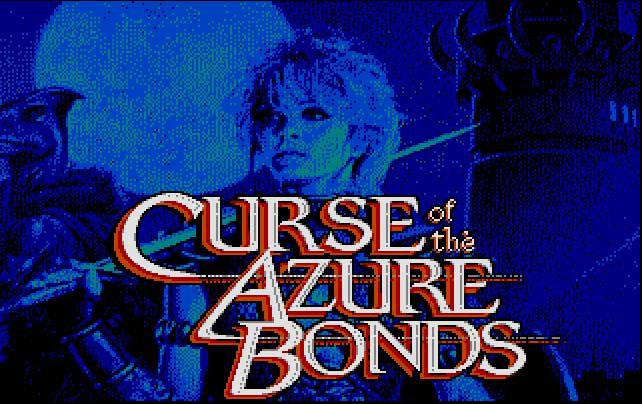 Pantallazo de Advanced Dungeons & Dragons: Curse of the Azure Bonds para Atari ST