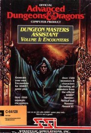 Caratula de Advanced Dungeons & Dragons: Dungeon Masters Assistant, Volume I: Encounters para PC