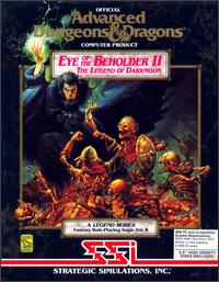 Caratula de Advanced Dungeons & Dragons: Eye of the Beholder II - The Legend of Darkmoon para PC