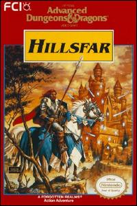 Caratula de Advanced Dungeons & Dragons: Hillsfar para Nintendo (NES)