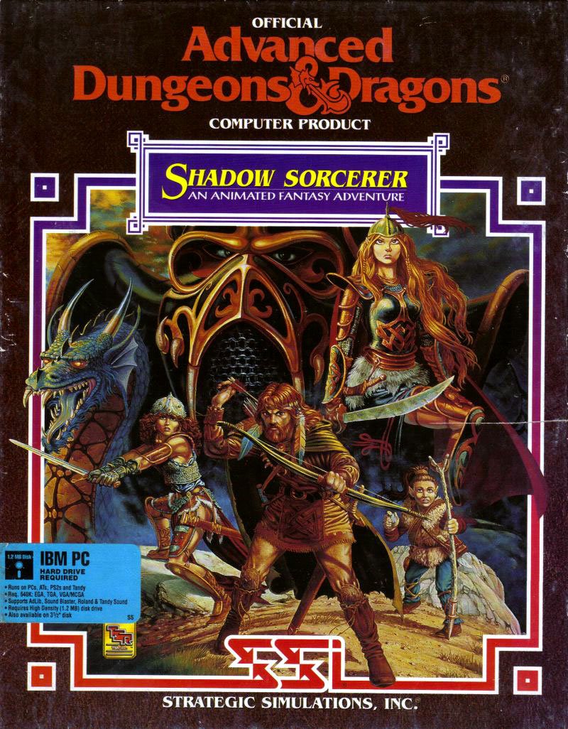 Caratula de Advanced Dungeons & Dragons: Shadow Sorcerer para PC