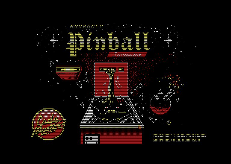 Pantallazo de Advanced Pinball Simulator para Amstrad CPC