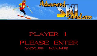 Pantallazo de Advanced Ski Simulator para Amiga