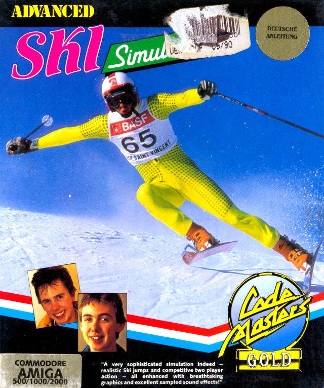 Caratula de Advanced Ski Simulator para Amiga