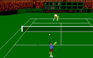 Pantallazo de Advantage Tennis para Amiga