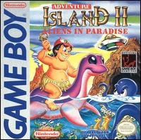 Caratula de Adventure Island II: Aliens in Paradise para Game Boy