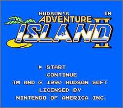 Pantallazo de Adventure Island II para Nintendo (NES)