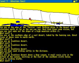 Pantallazo de Adventure Quest para Amiga