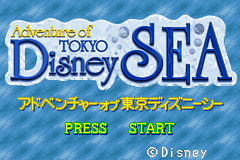 Pantallazo de Adventure of Tokyo Disney Sea (Japonés) para Game Boy Advance