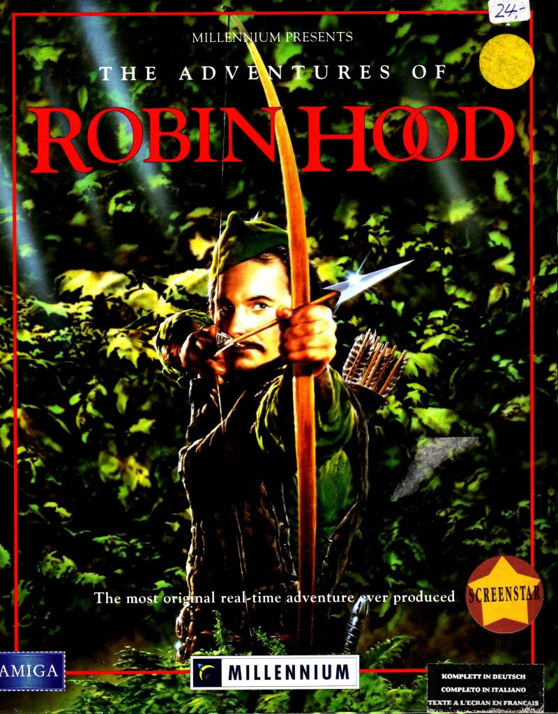 Caratula de Adventures Of Robin Hood, The para Amiga