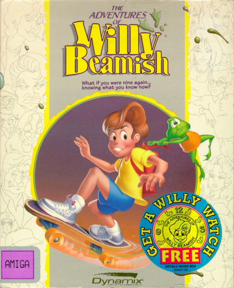 Caratula de Adventures Of Willy Beamish, The para Amiga