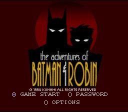Pantallazo de Adventures of Batman & Robin, The (Europa) para Super Nintendo