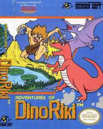 Caratula de Adventures of Dino-Riki para Nintendo (NES)