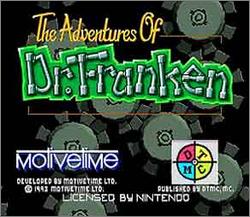Pantallazo de Adventures of Dr. Franken, The para Super Nintendo