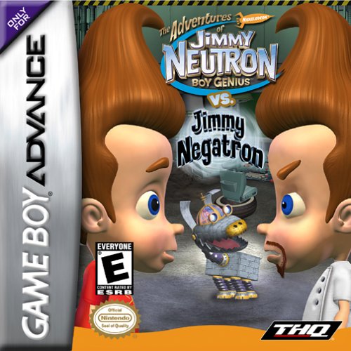 Caratula de Adventures of Jimmy Neutron, Boy Genius vs. Jimmy Negatron, The para Game Boy Advance