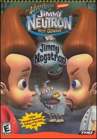 Caratula de Adventures of Jimmy Neutron, Boy Genius vs. Jimmy Negatron, The para PC