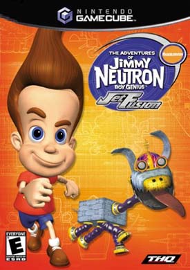 Caratula de Adventures of Jimmy Neutron Boy Genius: Jet Fusion, The para GameCube