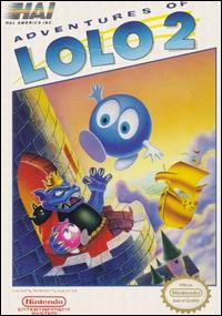 Caratula de Adventures of Lolo 2 para Nintendo (NES)