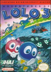 Caratula de Adventures of Lolo 3 para Nintendo (NES)