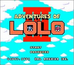 Pantallazo de Adventures of Lolo 3 para Nintendo (NES)