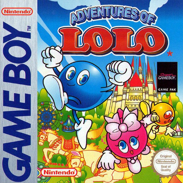 Caratula de Adventures of Lolo para Game Boy