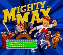 Pantallazo de Adventures of Mighty Max, The para Sega Megadrive