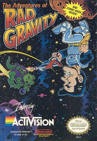 Caratula de Adventures of Rad Gravity, The para Nintendo (NES)