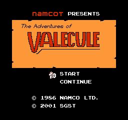 Pantallazo de Adventures of Valecule, The para Nintendo (NES)