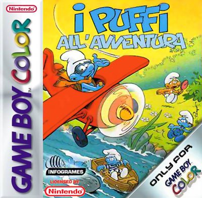 Caratula de Adventures of the Smurfs, The para Game Boy Color