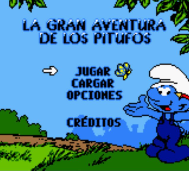 Pantallazo de Adventures of the Smurfs, The para Game Boy Color