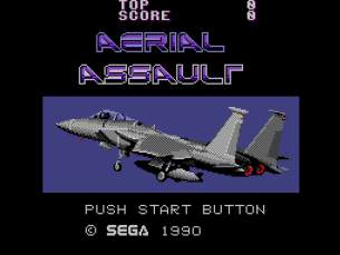 Pantallazo de Aerial Assault para Sega Master System