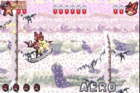 Pantallazo de Aero the Acrobat 2 para Game Boy Advance