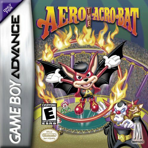 Caratula de Aero the Acrobat para Game Boy Advance