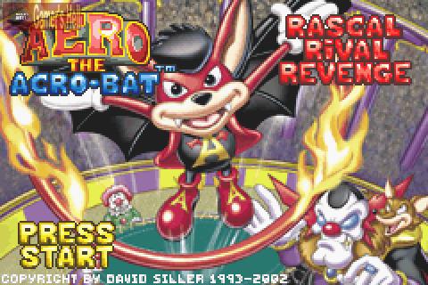 Pantallazo de Aero the Acrobat para Game Boy Advance