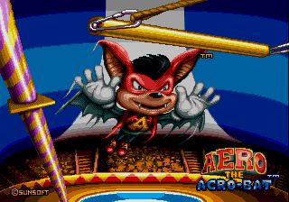 Pantallazo de Aero the Acrobat para Sega Megadrive