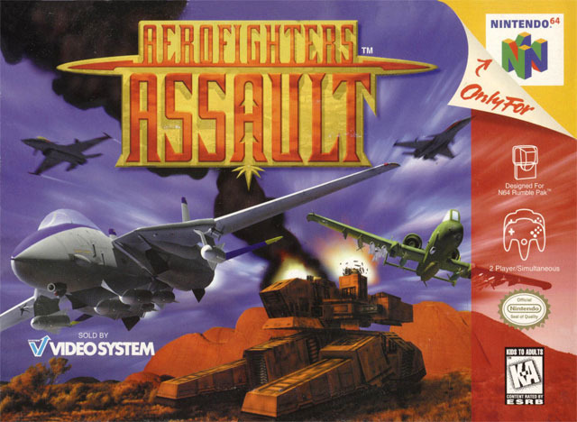 Caratula de AeroFighters Assault para Nintendo 64