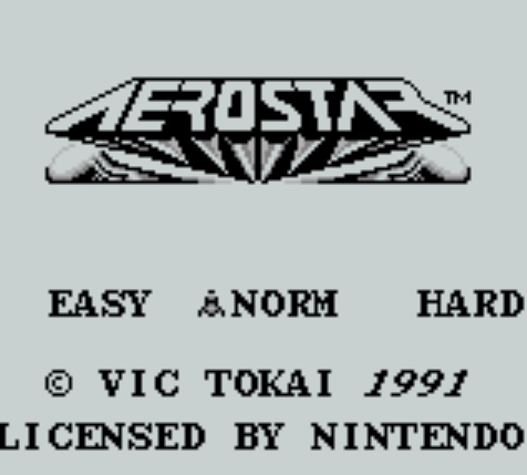Pantallazo de Aerostar para Game Boy