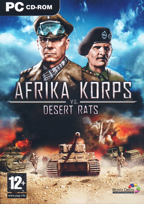 Caratula de Afrika Korps para PC