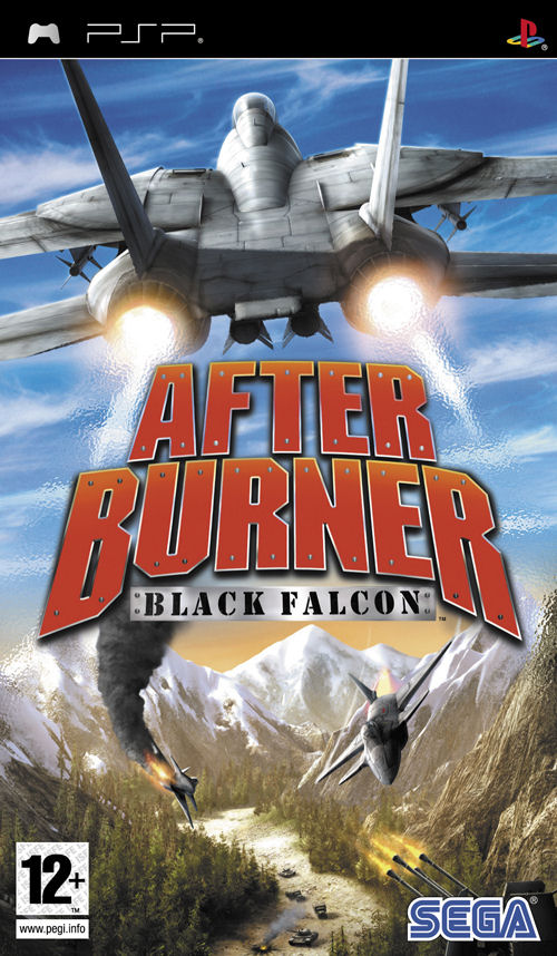Caratula de After Burner: Black Falcon para PSP