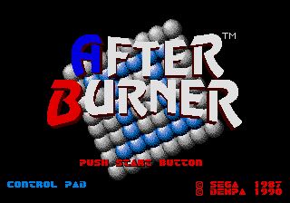Pantallazo de After Burner II para Sega Megadrive