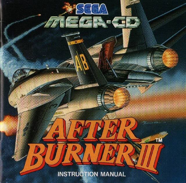 Caratula de After Burner III para Sega CD