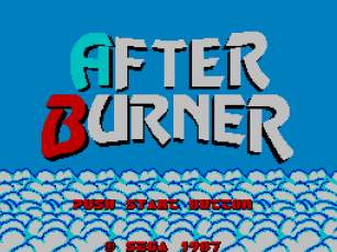 Pantallazo de After Burner para Sega Master System