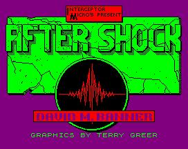 Pantallazo de After Shock para Amstrad CPC