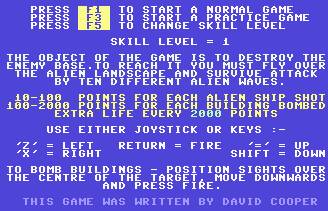 Pantallazo de Aftermath para Commodore 64