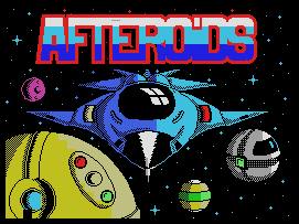 Pantallazo de Afteroids para MSX